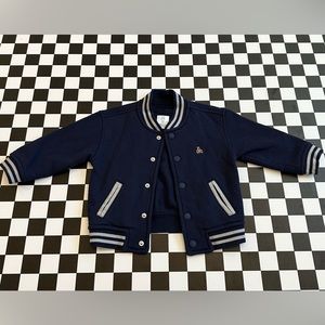 BABY GAP VARSITY JACKET 18-24 MONTHS LIKE NEW RETAILS $60